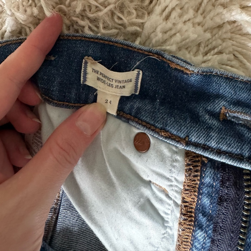 Madewell Perfect Vintage Wide-Leg Jean - Picture 4 of 5